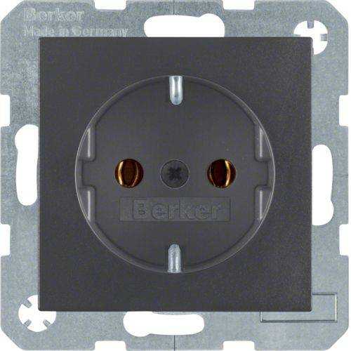 3x Berker 47431606 Steckdose SCHUKO S.1/B.3/B.7 anthrazit, matt Mesch Shop 3x Berker 47431606 Steckdose SCHUKO S.1/B.3/B.7 anthrazit, matt Mesch Shop